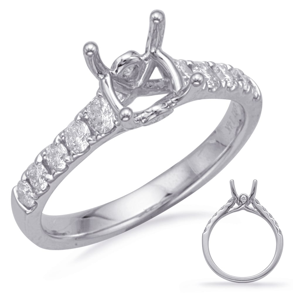 White Gold Engagement Ring