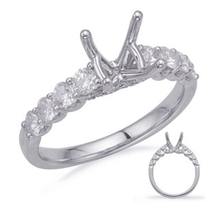 White Gold Engagement Ring