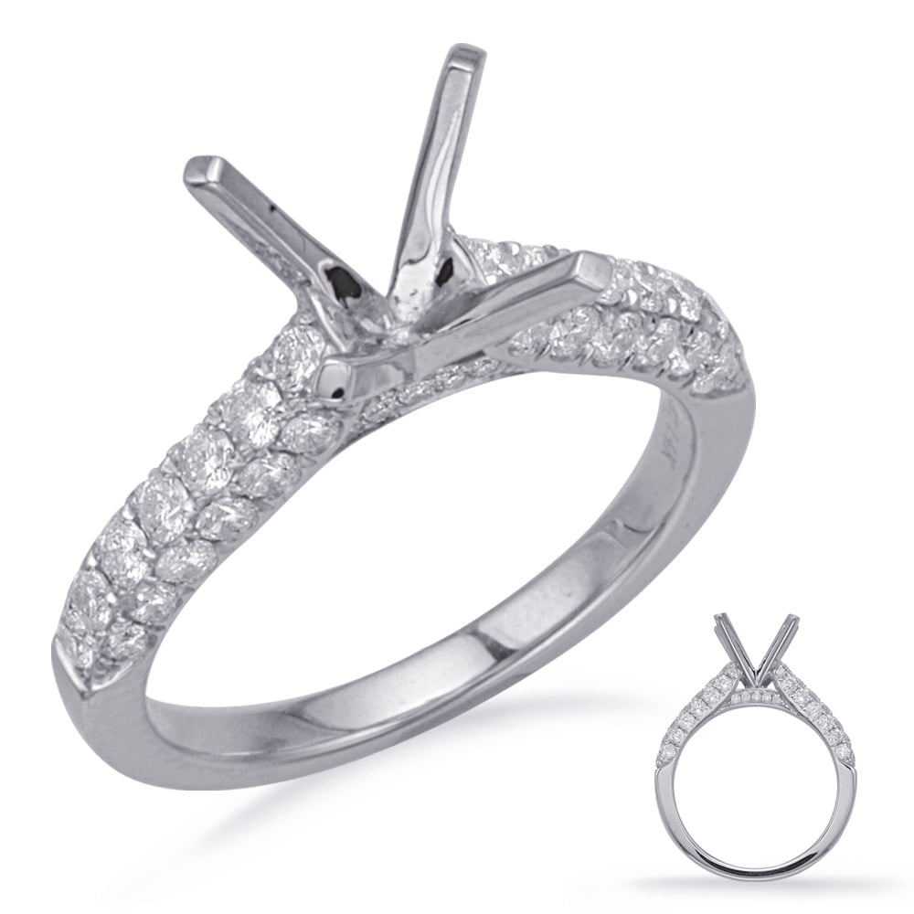 White Gold Engagement Ring