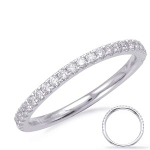 White Gold Matching Band