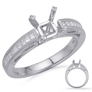 White Gold Engagement Ring