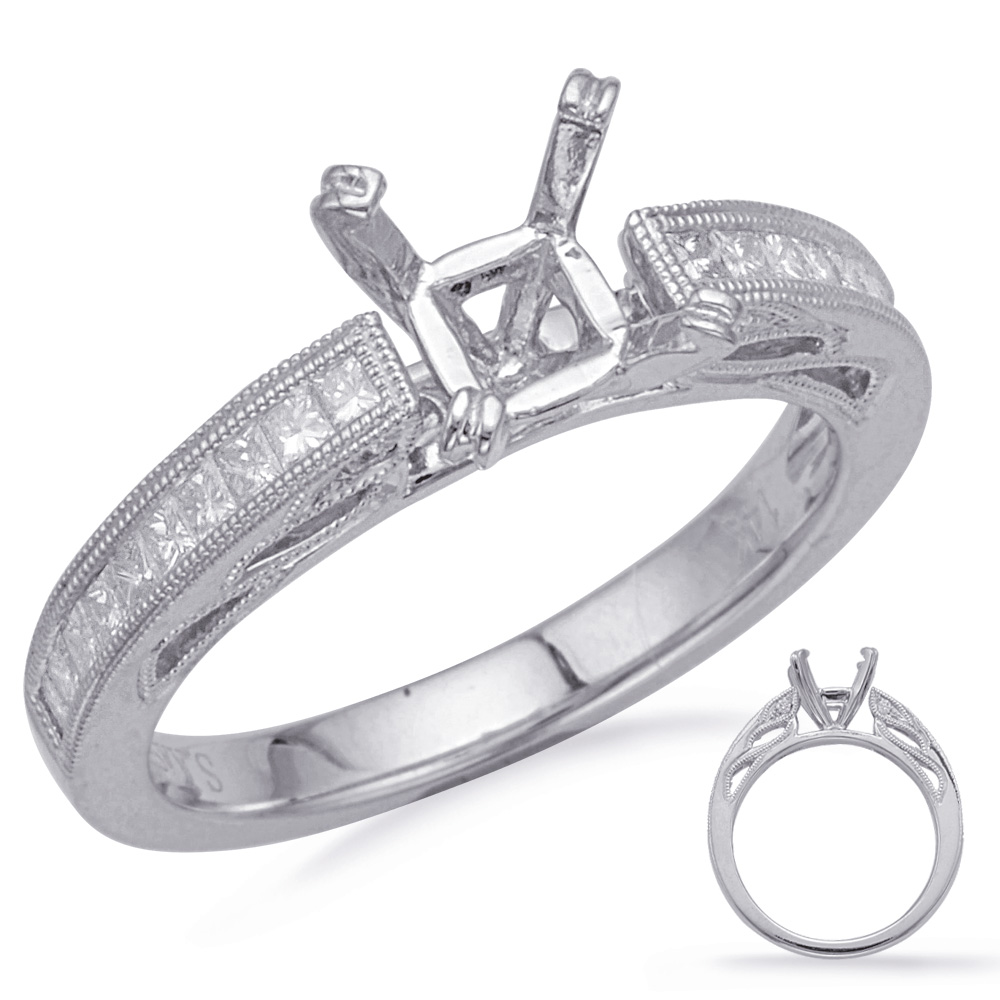 White Gold Engagement Ring