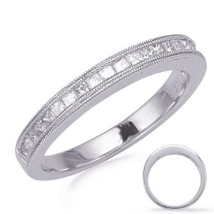White Gold Matching Band