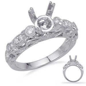 White Gold Engagement Ring