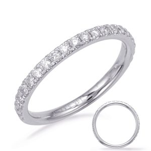 White Gold Wedding Band