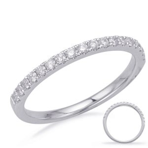 White Gold Matching Band