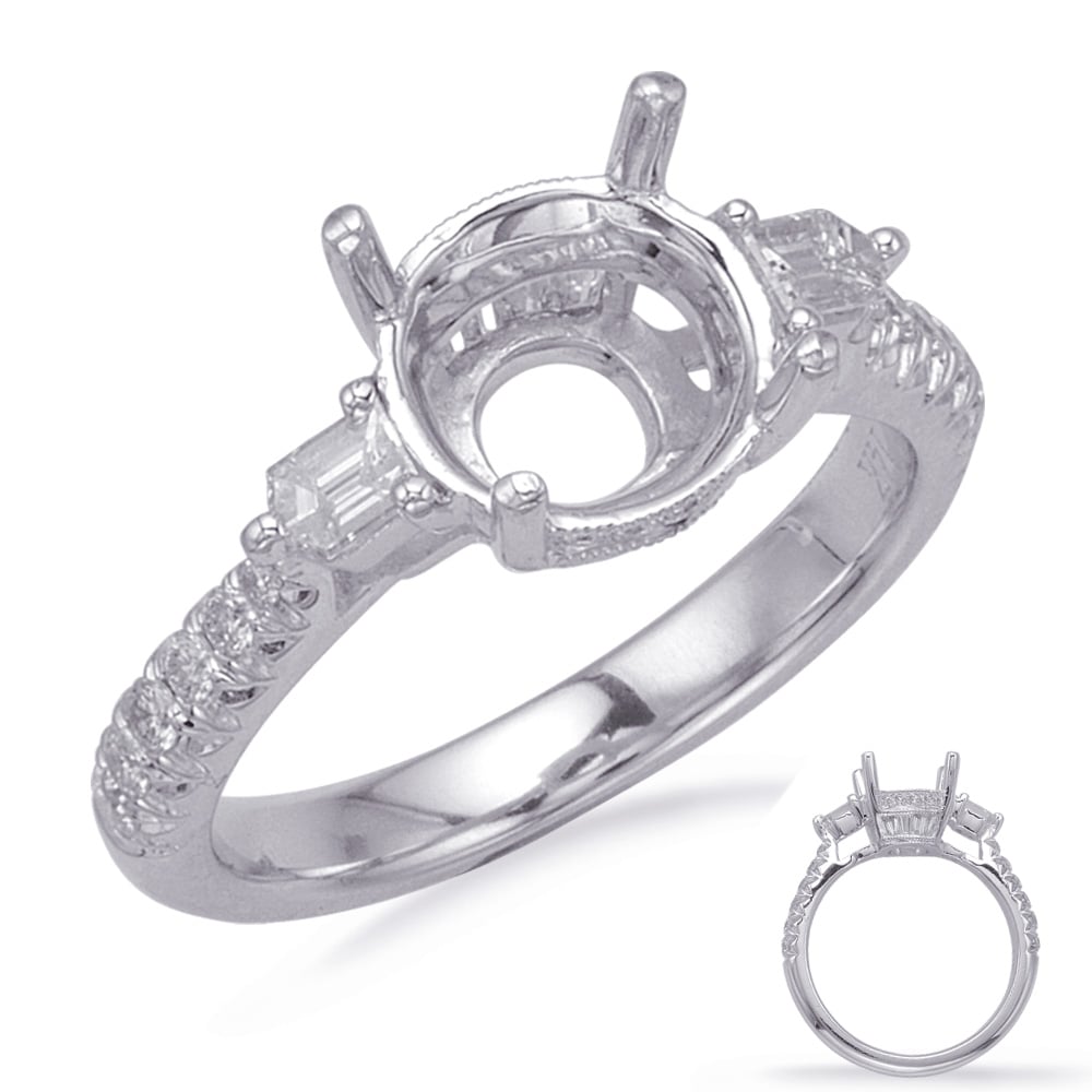 White Gold Engagement Ring