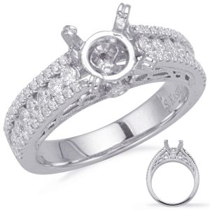 White Gold Engagement Ring
