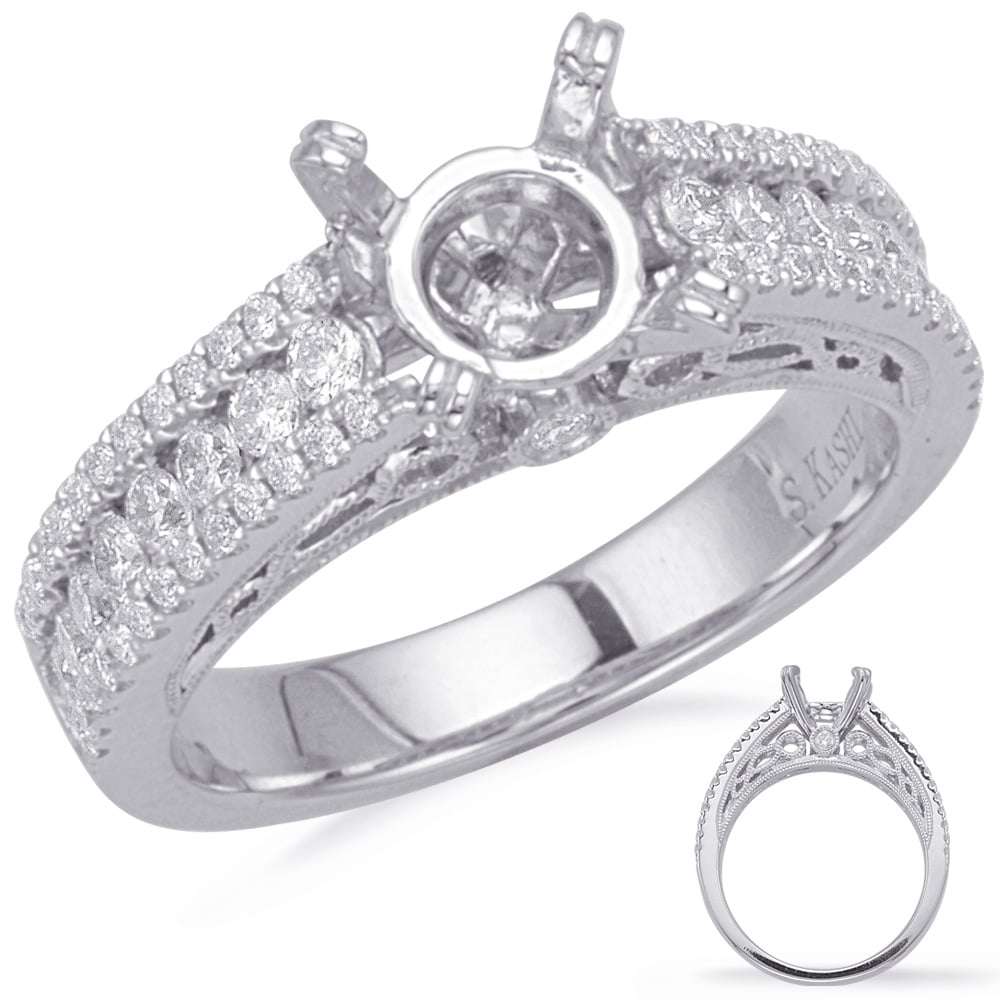 White Gold Engagement Ring