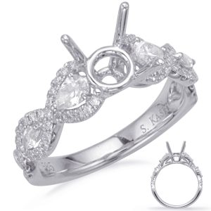 White Gold Engagement Ring
