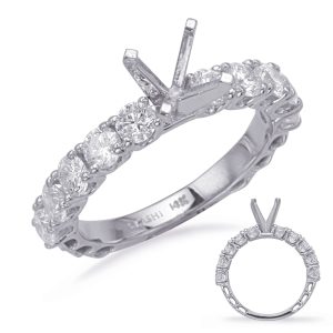 White Gold Engagement Ring