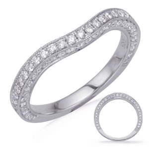 White Gold Matching Band
