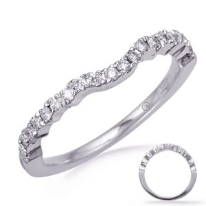 White Gold Wedding Band