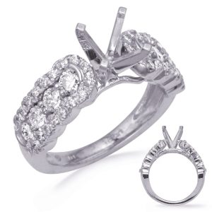 White Gold Engagement Ring