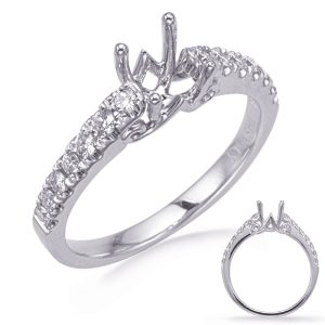 White Gold Engagement Ring