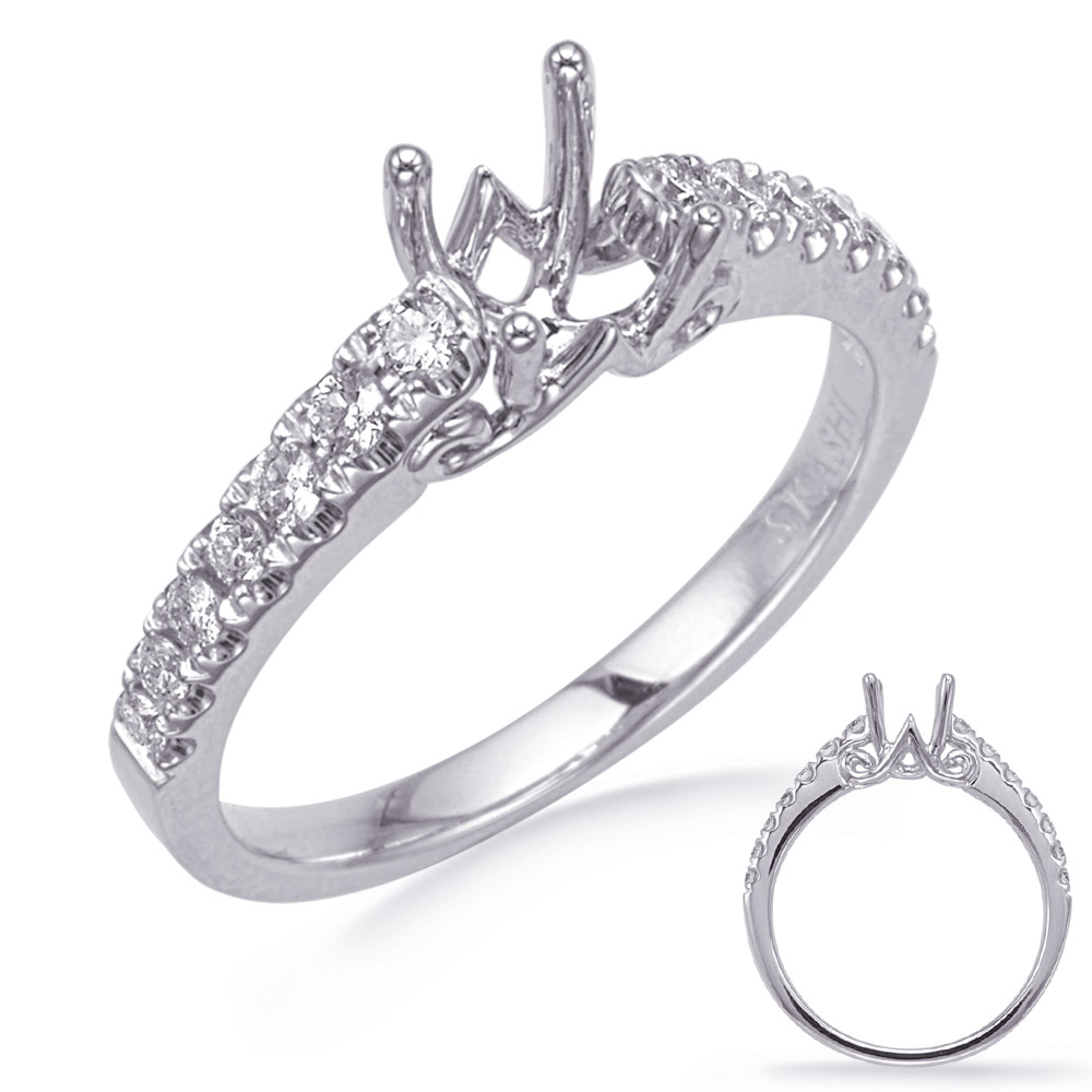 White Gold Engagement Ring