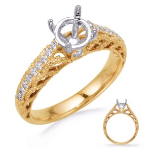 Yellow Gold Engagement Ring