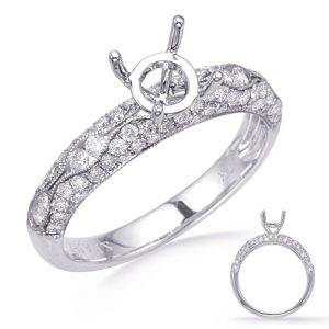 White Gold Engagement Ring