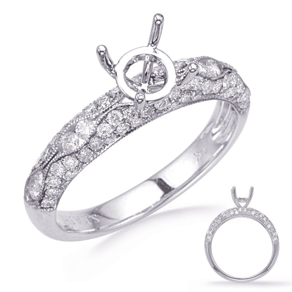 White Gold Engagement Ring