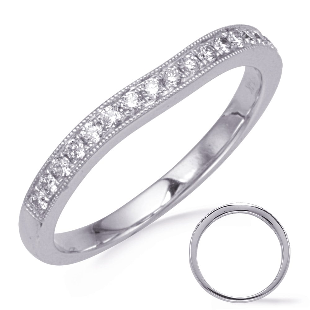 White Gold Wedding Band