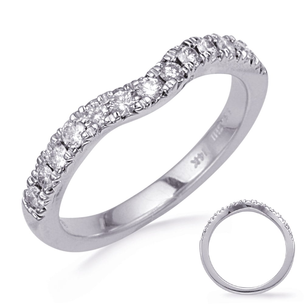 White Gold Diamond Wedding Band