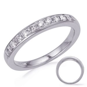 White Gold Diamond Wedding Band