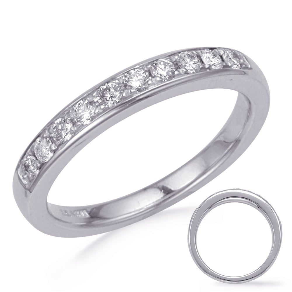 White Gold Diamond Wedding Band