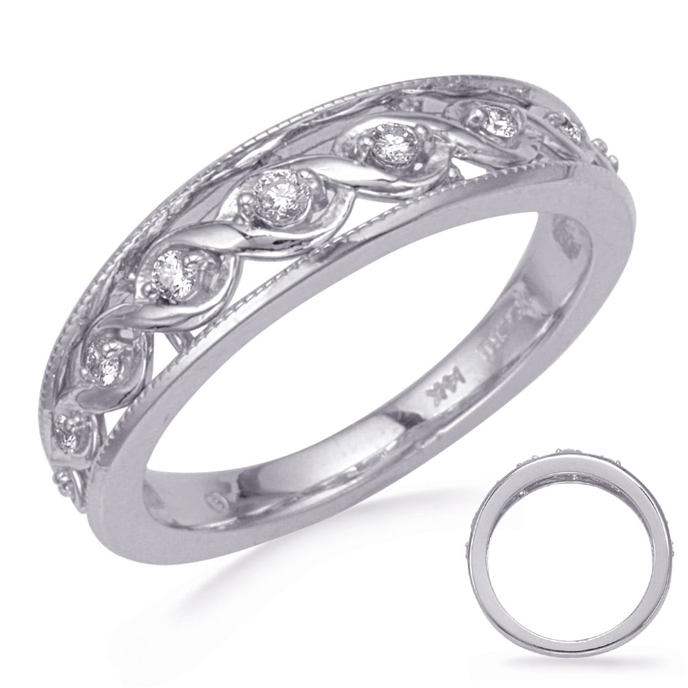 White Gold Diamond Wedding Band