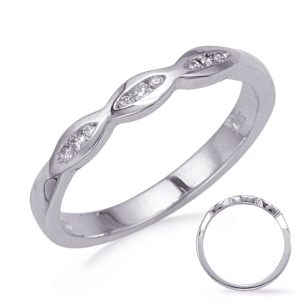 White Gold Diamond Wedding Band