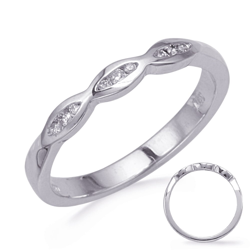 White Gold Diamond Wedding Band