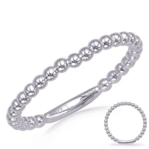 White Gold Wedding Band