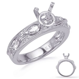 White Gold Engagement Ring