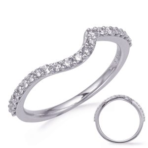 White Gold Diamond Weddding Band