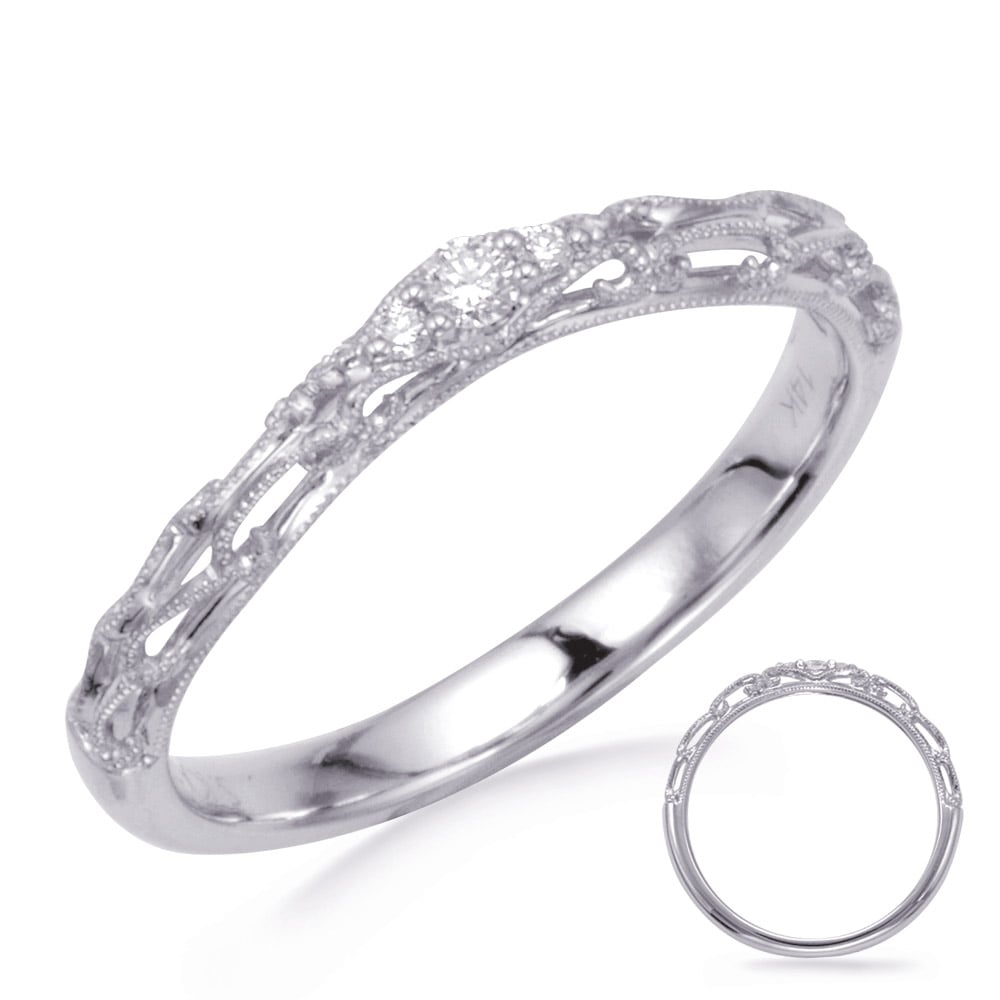White Gold Wedding Band
