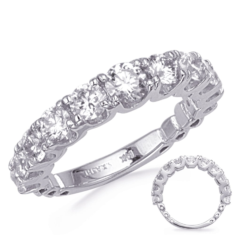 White Gold Wedding Band