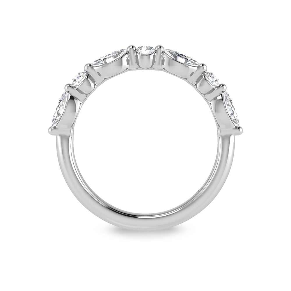 14K White Gold Lab Grown Diamond 1/2 ct.tw. Wedding Band