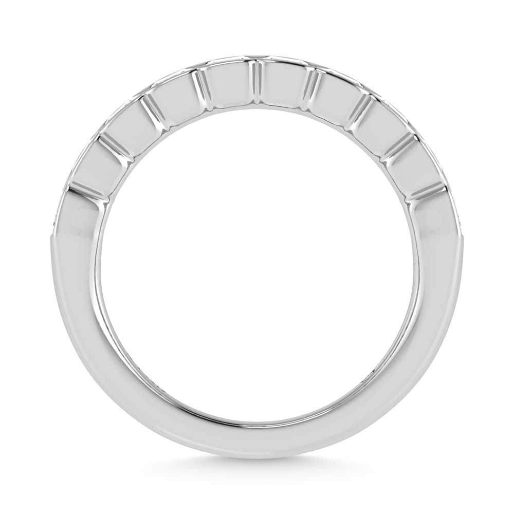 14K White Gold Lab Grown Diamond 2 Ct.Tw. Fashion Band