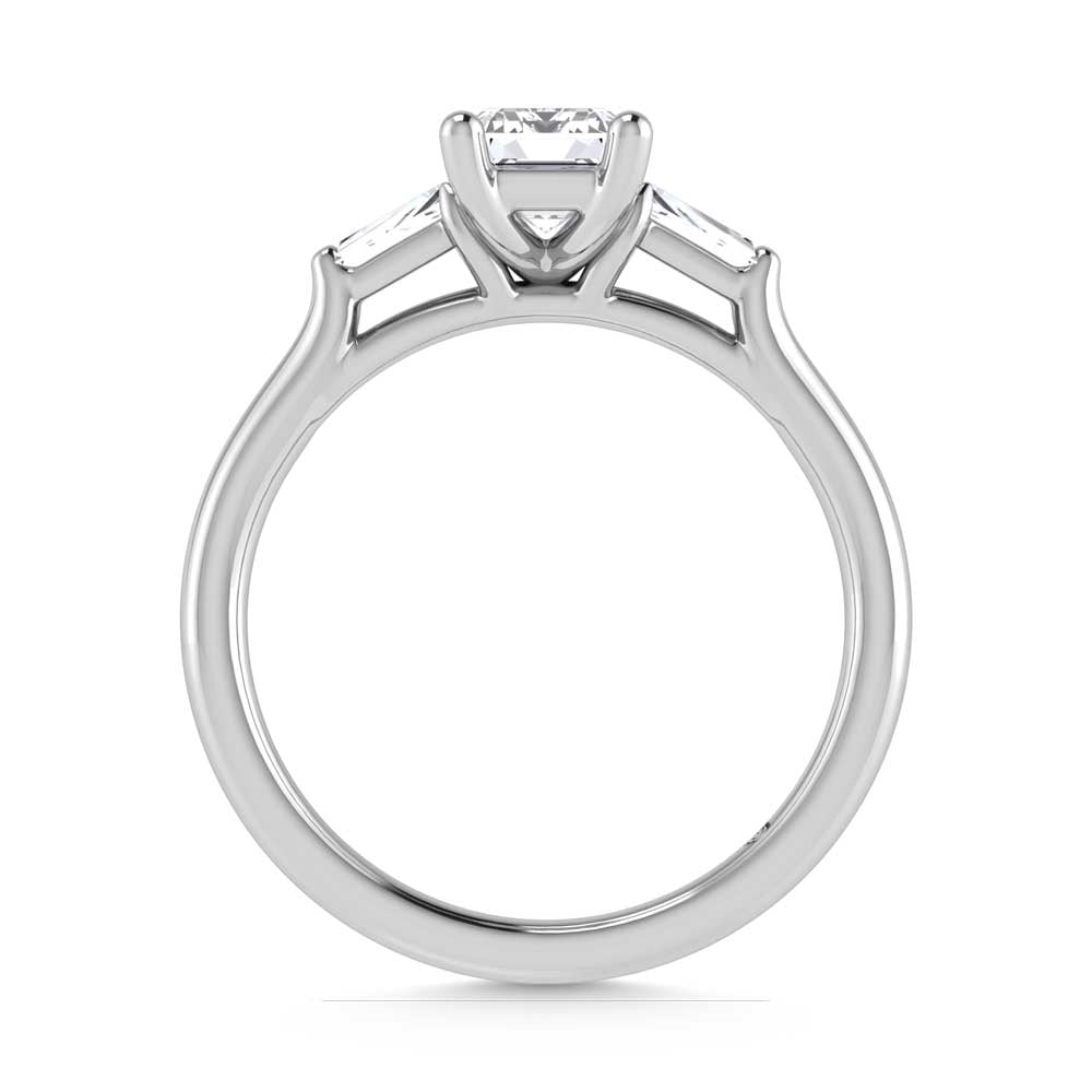 10K White Gold Lab Grown Diamond 1 1/5 Ct.Tw. Engagement Ring