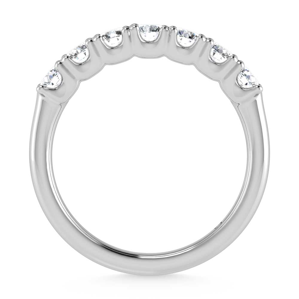 14K White Gold Lab Grown Diamond 7/8 Ct.Tw. Band