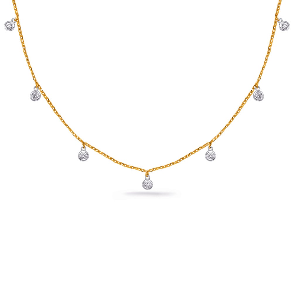 White Gold DIamonds By The Yard
