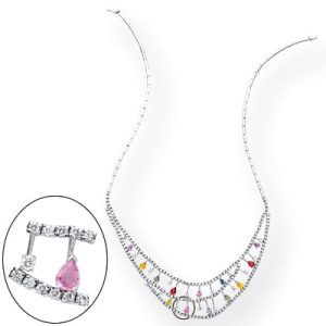 Sapphire & Diamond Necklace