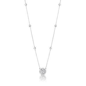 White Gold Diamond Necklace