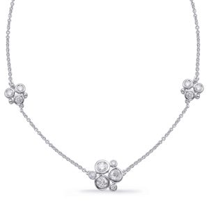 White Gold Diamond Necklace