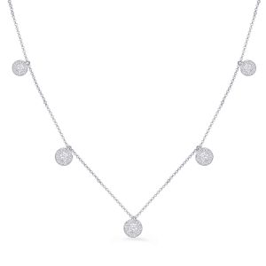 White Gold Diamond Necklace