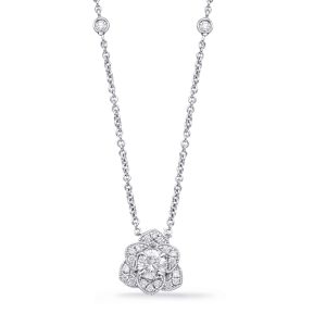 White Gold Diamond Necklace
