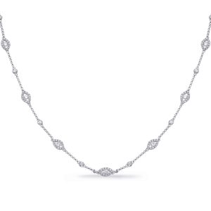White Gold Diamond Necklace