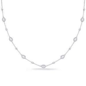 White Gold Diamond Necklace