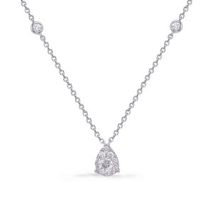 White Gold Diamond Necklace