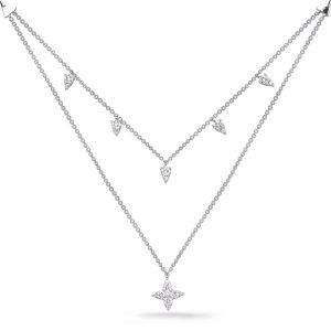White Gold Diamond Necklace