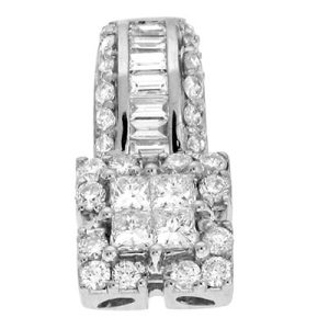 White Gold Diamond Pendant